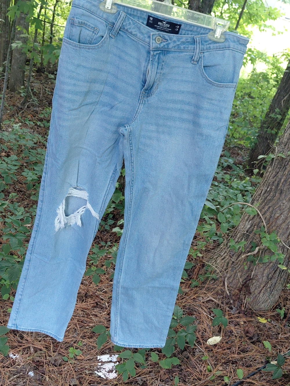 Hollister Light Blue Vintage Straight Jeans